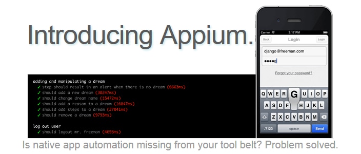 Appium Testing Tool