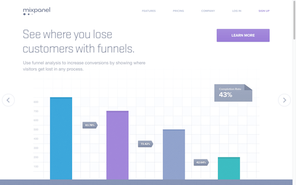 mixpanel app analytics