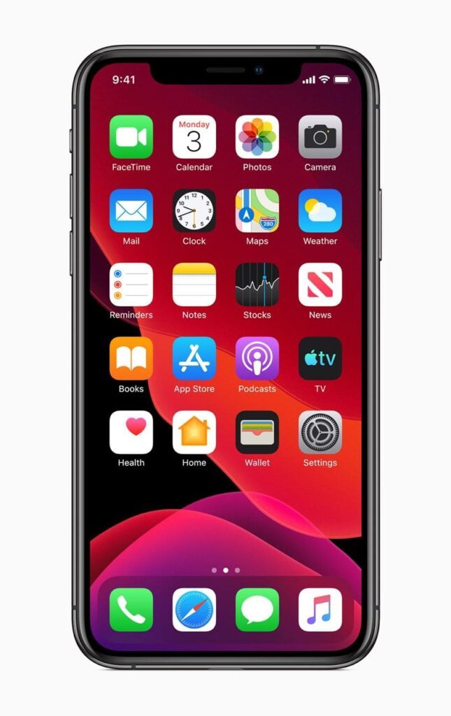 iOS 13 Dark Mode