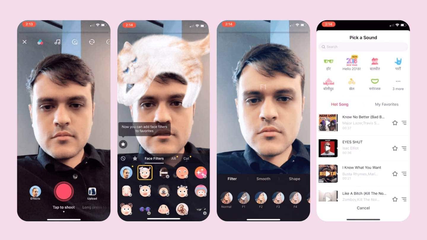 TikTok App Screen, tiktok changed social media