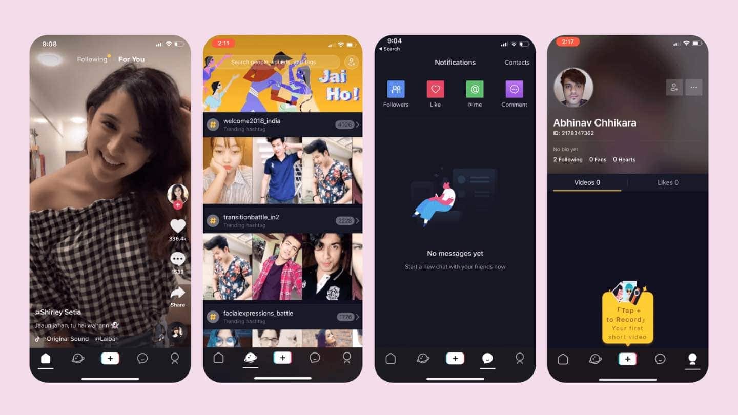 TikTok App Screenshot