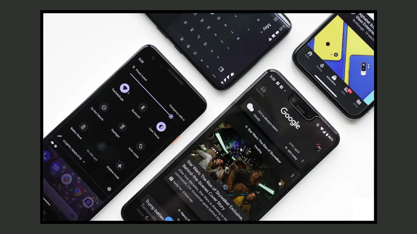 Android Q Dark Mode